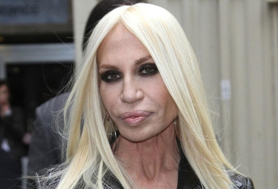 Donatella Versace after plastic surgery and Botox – Celebrity plastic ...